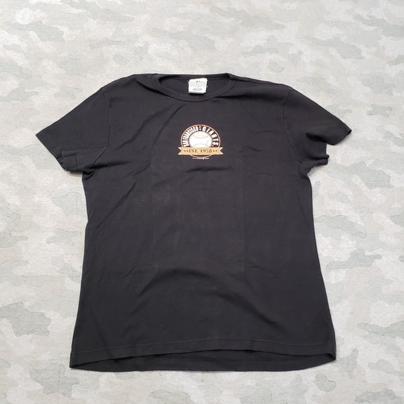 Tops - VTG San Francisco Giants Top Womens XL Black Short Sleeve MLB Baseball